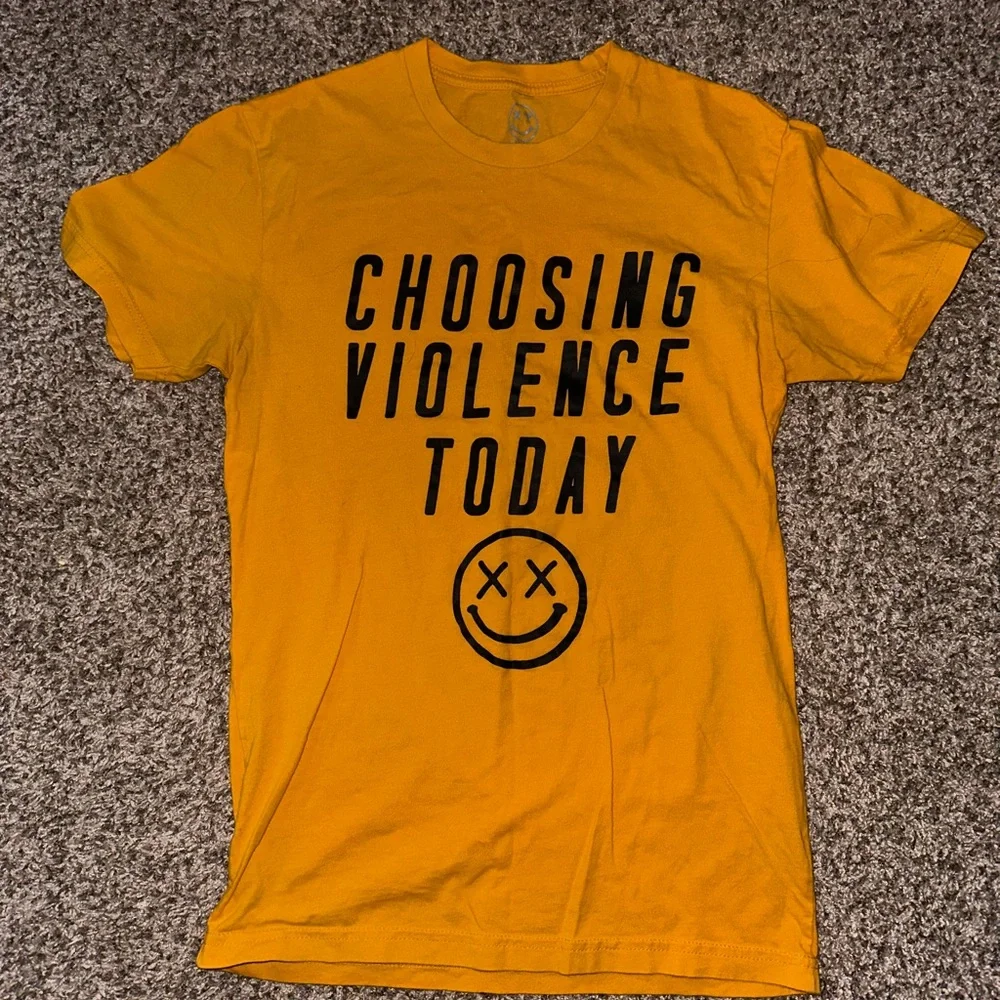 “CHOOSING VIOLENCE TODAY” Salty Co. Tee - Picture 3 of 5
